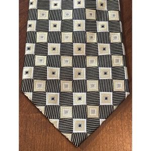 Karako Collection Black Hand Made 100% Silk Men’s Neck Tie